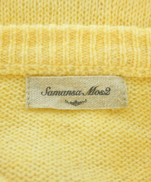 Samansa Mos2（サマンサモスモス）カーディガン 黄 サイズ:F レディース/2200633647100