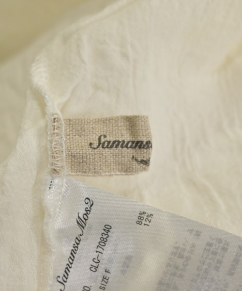 Samansa Mos2（サマンサモスモス）ブラウス 白 サイズ:F レディース/2200636378032