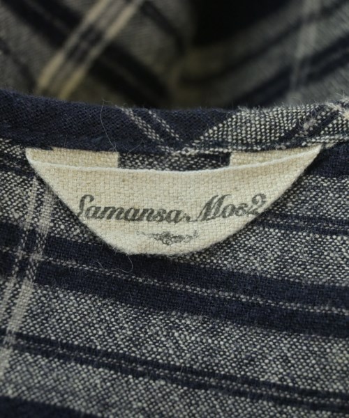 Samansa Mos2（サマンサモスモス）ブラウス 紺 サイズ:F レディース/2200646090061
