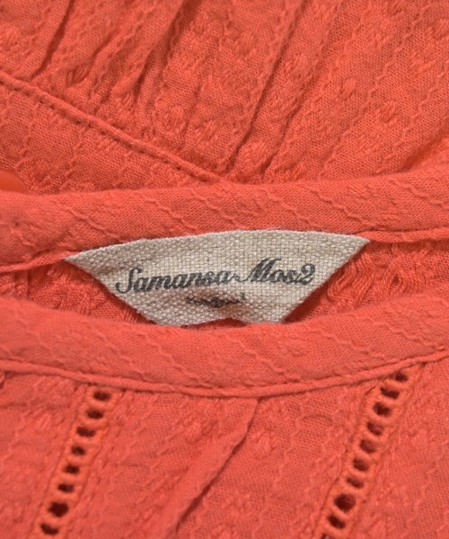 Samansa Mos2（サマンサモスモス）カジュアルシャツ オレンジ サイズ:F レディース/2200649133024