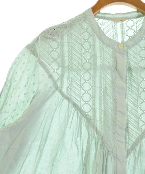 Samansa Mos2（サマンサモスモス）カジュアルシャツ 青 サイズ:F レディース/2200642001344