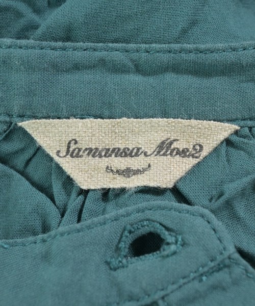 Samansa Mos2（サマンサモスモス）カジュアルシャツ 青 サイズ:F レディース/2200642001368