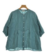 Samansa Mos2（サマンサモスモス）カジュアルシャツ 青 サイズ:F レディース/2200642001368