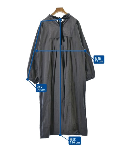 Samansa Mos2（サマンサモスモス）ワンピース グレー サイズ:M レディース/2200642973054