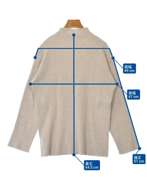 Samansa Mos2（サマンサモスモス）ニット・セーター ベージュ サイズ:M-L レディース/2200642973061