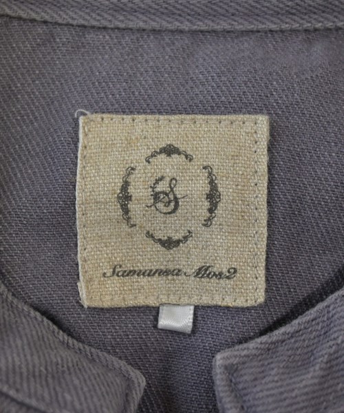 Samansa Mos2（サマンサモスモス）デニムジャケット グレー サイズ:F レディース/2200646770086