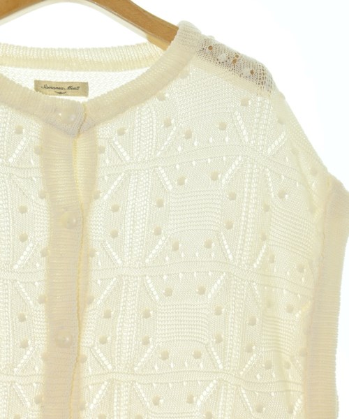 Samansa Mos2（サマンサモスモス）ベスト 白 サイズ:F レディース/2200651660051