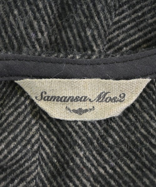 Samansa Mos2（サマンサモスモス）オールインワン/サロペット 黒 サイズ:F レディース/2200648737100