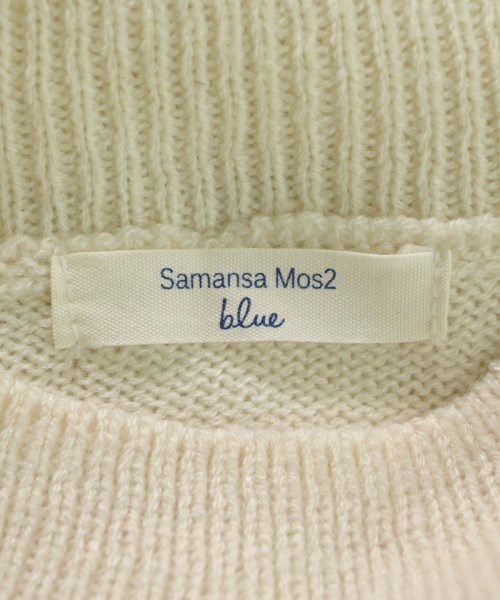 Samansa Mos2（サマンサモスモス）ニット・セーター 白 サイズ:F レディース/2200648737131