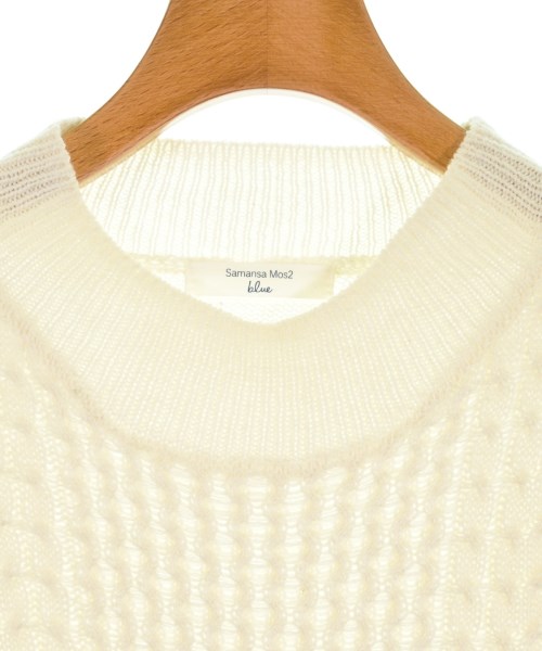 Samansa Mos2（サマンサモスモス）ニット・セーター 白 サイズ:F レディース/2200648737131