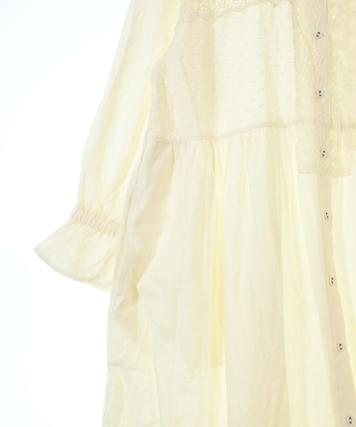 Samansa Mos2（サマンサモスモス）シャツワンピース 白 サイズ:M レディース/2200658947049