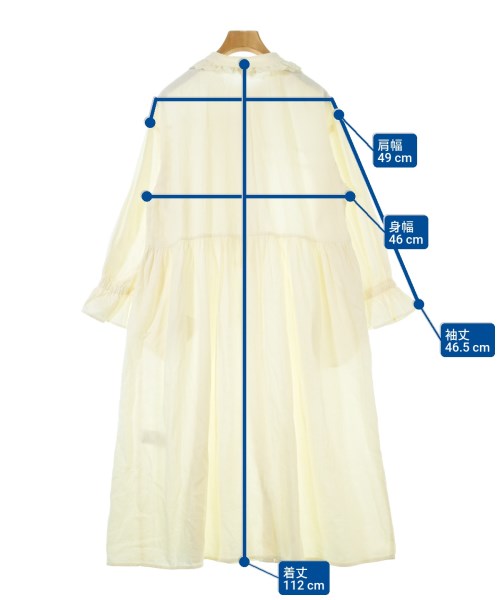 Samansa Mos2（サマンサモスモス）シャツワンピース 白 サイズ:M レディース/2200658947049