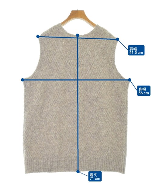 Samansa Mos2（サマンサモスモス）ベスト ベージュ サイズ:F レディース/2200658947063