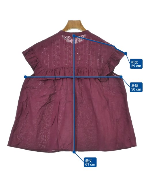 Samansa Mos2（サマンサモスモス）ブラウス 紫 サイズ:F レディース/2200664047023