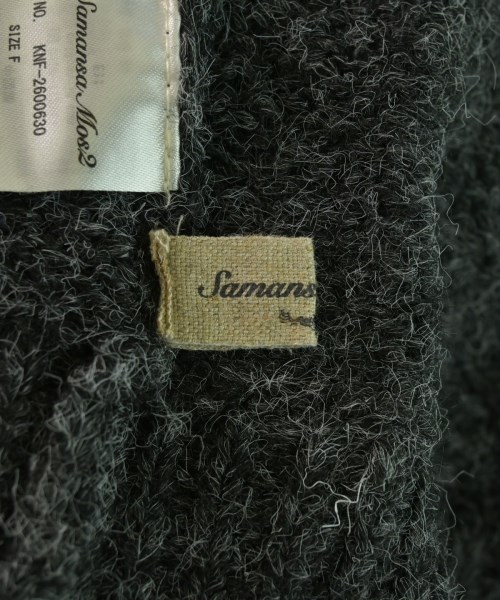 Samansa Mos2（サマンサモスモス）カーディガン グレー サイズ:F レディース/2200663228102