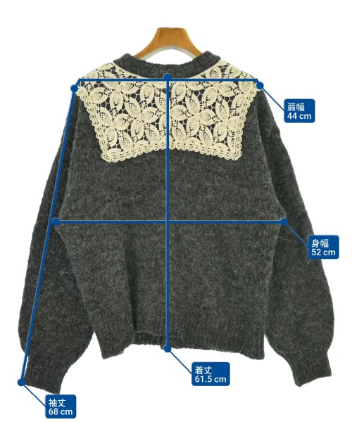 Samansa Mos2（サマンサモスモス）カーディガン グレー サイズ:F レディース/2200663228102