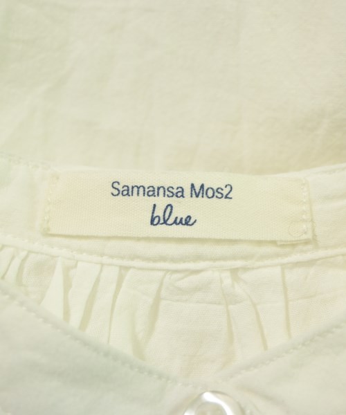 Samansa Mos2（サマンサモスモス）カジュアルシャツ 白 サイズ:F レディース/2200664562052