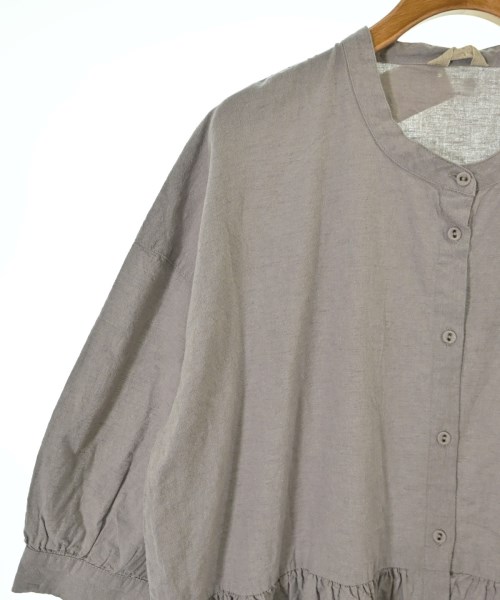 Samansa Mos2（サマンサモスモス）シャツワンピース グレー サイズ:F レディース/2200667384026