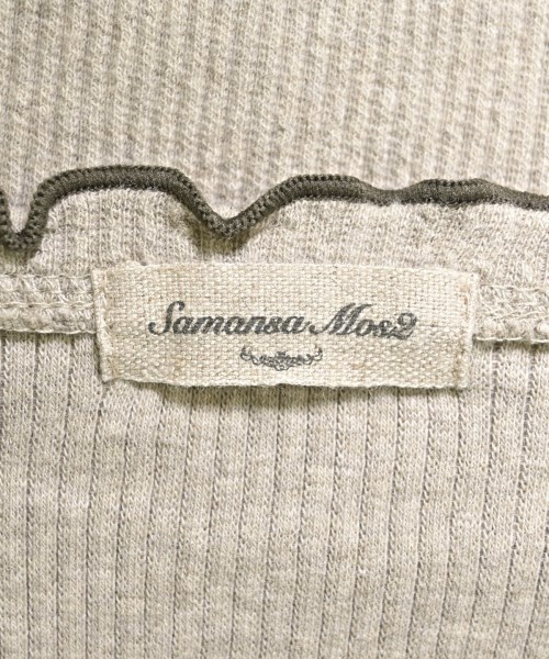 Samansa Mos2（サマンサモスモス）Tシャツ・カットソー グレー サイズ:F レディース/2200668649056