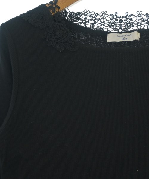 Samansa Mos2（サマンサモスモス）Tシャツ・カットソー 黒 サイズ:L レディース/2200665634086