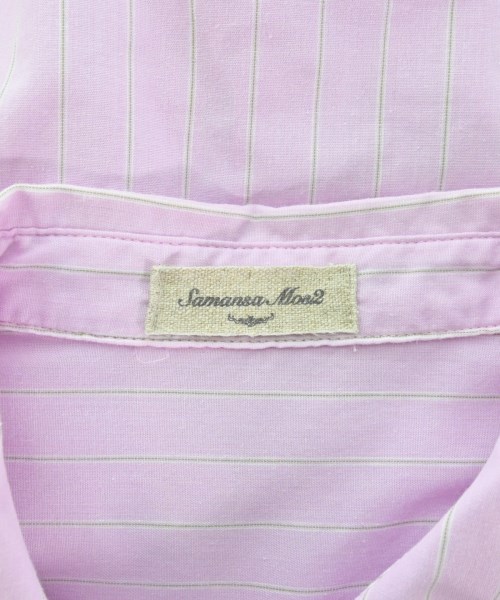 Samansa Mos2（サマンサモスモス）カジュアルシャツ ピンク サイズ:F レディース/2200665699047