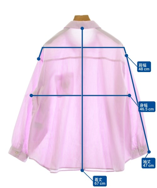 Samansa Mos2（サマンサモスモス）カジュアルシャツ ピンク サイズ:F レディース/2200665699047