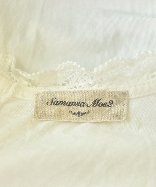 Samansa Mos2（サマンサモスモス）Tシャツ・カットソー 白 サイズ:F レディース/2200731766123