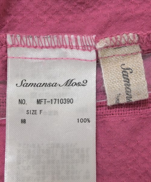 Samansa Mos2（サマンサモスモス）ブラウス ピンク サイズ:F レディース/2200682362054
