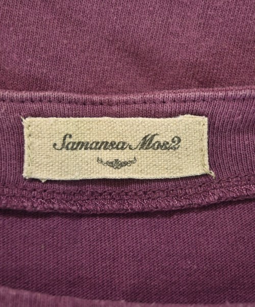 Samansa Mos2（サマンサモスモス）Tシャツ・カットソー 紫 サイズ:F レディース/2200685856024