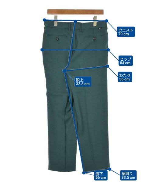 SOE（ソーイ）スラックス 緑 サイズ:0(XS位) メンズ/2200635534064