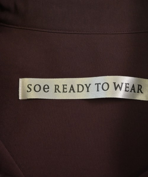 SOE（ソーイ）カジュアルシャツ 赤 サイズ:1(S位) メンズ/2200639520162