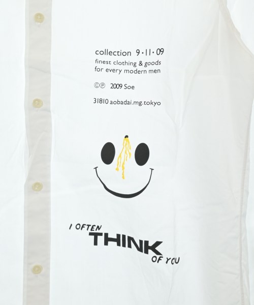 SOE（ソーイ）カジュアルシャツ 白 サイズ:0(XS位) メンズ/2200612077225