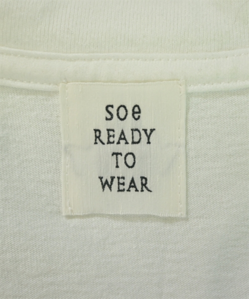 SOE（ソーイ）Tシャツ・カットソー 白 サイズ:1(S位) メンズ/2200601059133