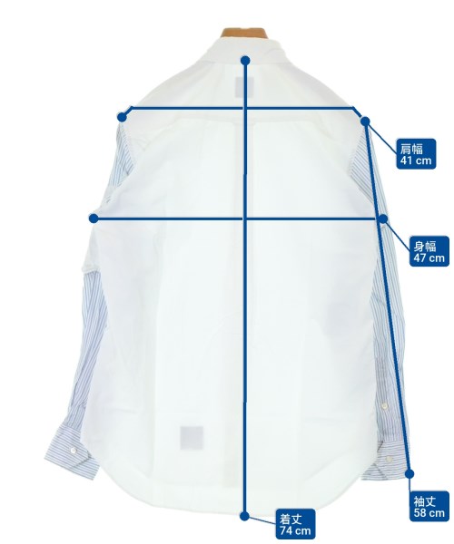 SOE（ソーイ）カジュアルシャツ 白 サイズ:0(XS位) メンズ/2200657132347