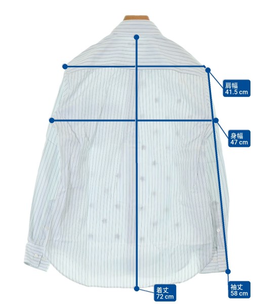 SOE（ソーイ）カジュアルシャツ 紺 サイズ:38(S位) メンズ/2200657132354