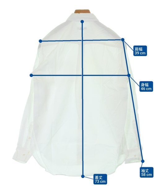 SOE（ソーイ）カジュアルシャツ 白 サイズ:38(S位) メンズ/2200657132378