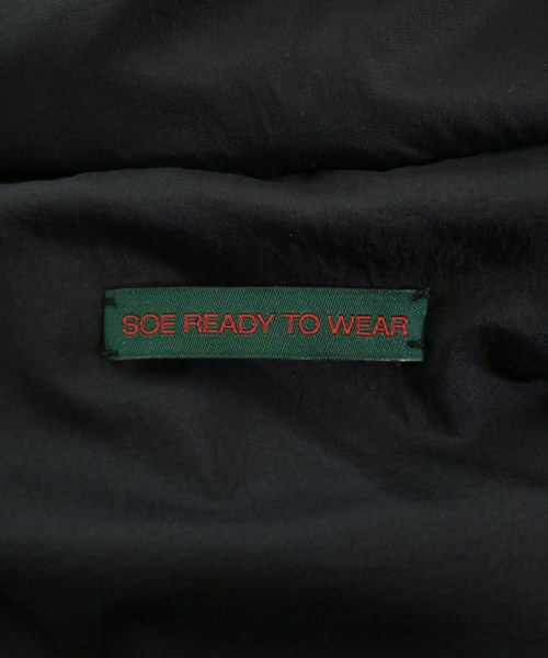 SOE（ソーイ）ダウンジャケット/ダウンベスト 黒 サイズ:0(XS位) メンズ/2200660989013