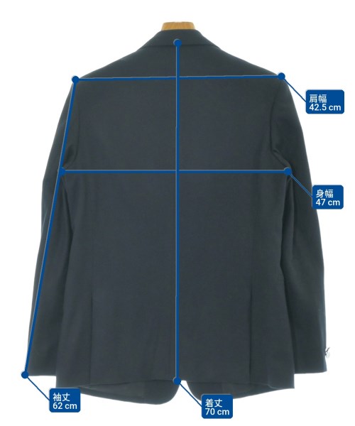 SOE（ソーイ）テーラードジャケット 黒 サイズ:0(XS位) メンズ/2200667196025