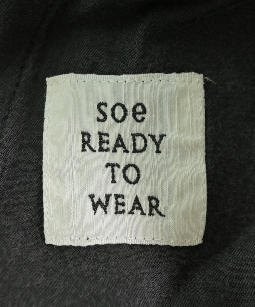 SOE（ソーイ）スラックス 黒 サイズ:1(S位) メンズ/2200667235014