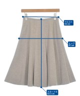 STRAWBERRY Fields（ストロベリーフィールズ）ひざ丈スカート ベージュ サイズ:2(M位) レディース/2200635196026