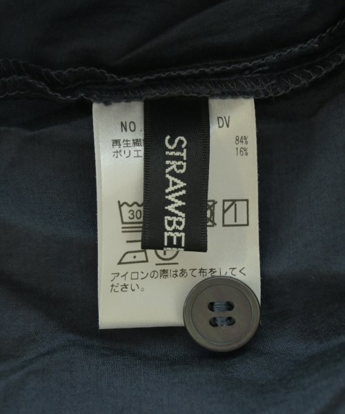 STRAWBERRY Fields（ストロベリーフィールズ）カジュアルシャツ 紺 サイズ:F レディース/2200627249112