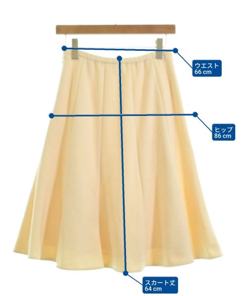 STRAWBERRY Fields（ストロベリーフィールズ）ロング・マキシ丈スカート 黄 サイズ:-(M位) レディース/2200625389094