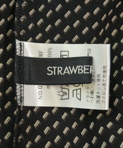 STRAWBERRY Fields（ストロベリーフィールズ）ブラウス 黒 サイズ:F レディース/2200623527030
