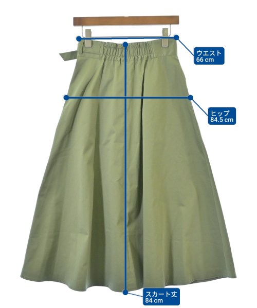 STRAWBERRY Fields（ストロベリーフィールズ）ロング・マキシ丈スカート カーキ サイズ:-(M位) レディース/2200620361026