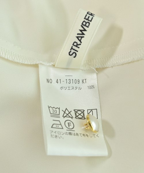 STRAWBERRY Fields（ストロベリーフィールズ）ブラウス 白 サイズ:F レディース/2200618551118