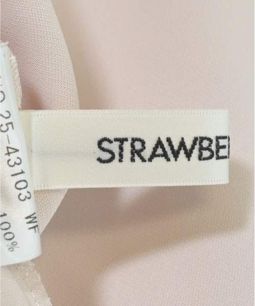 STRAWBERRY Fields（ストロベリーフィールズ）ブラウス ピンク サイズ:F レディース/2200614591019