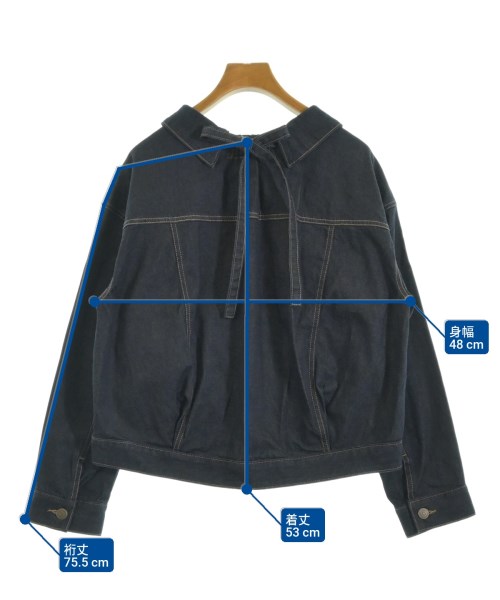 STRAWBERRY Fields（ストロベリーフィールズ）デニムジャケット 紺 サイズ:-(M位) レディース/2200673280046