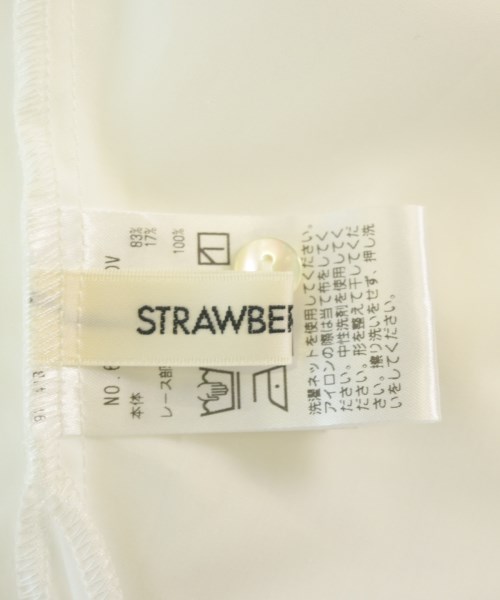 STRAWBERRY Fields（ストロベリーフィールズ）ブラウス 白 サイズ:F レディース/2200700424047