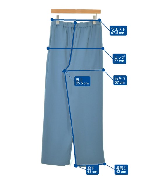 STRAWBERRY Fields（ストロベリーフィールズ）スラックス 青 サイズ:2(M位) レディース/2200655289029