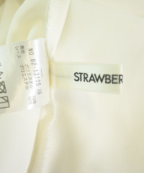 STRAWBERRY Fields（ストロベリーフィールズ）ブラウス 白 サイズ:-(XL位) レディース/2200658024030